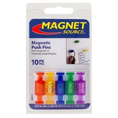 MASTER MAGNETICS 10CT Push Pin Magnets 8013
